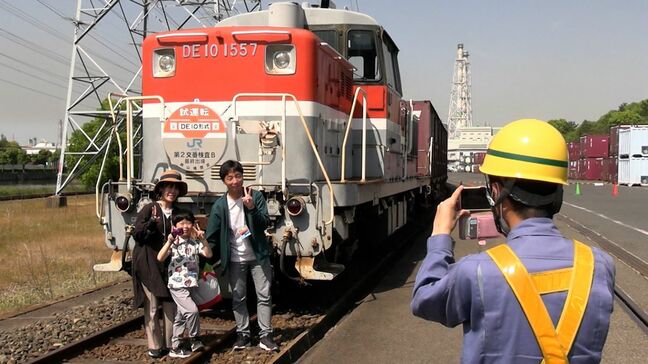 水島臨海鉄道が「こどもの日」イベント　車内アナウンス体験や機関車と記念撮影【岡山】　|TBS NEWS DIG