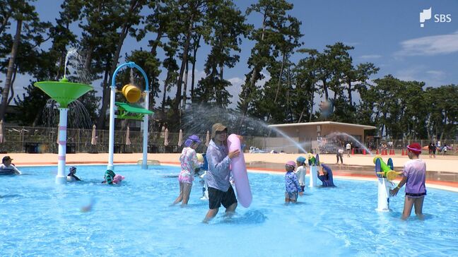 「積極的に水を摂るのは外よりもプールの方が大事」専門家が指摘する『プールでの熱中症』8月6日静岡市の予想気温は39℃|TBS NEWS DIG