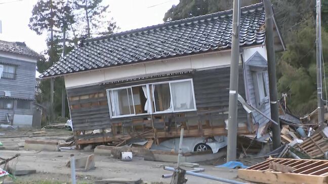 能登半島地震　被災した住宅の新築・購入に最大300万円を支給…被災者生活再建支援法を適用|TBS NEWS DIG