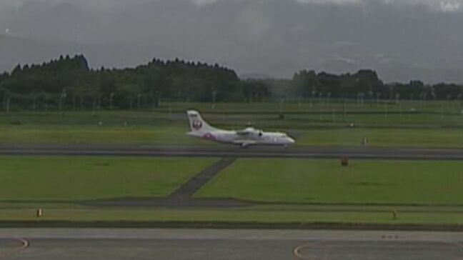 与圧システム不具合を示す注意灯が点灯 JAC機引き返す 鹿児島|TBS NEWS DIG