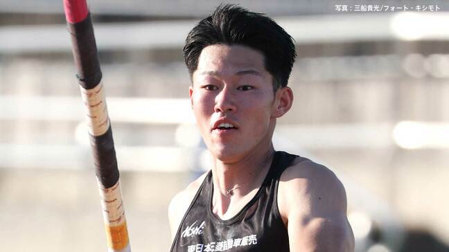 男子棒高跳、柄澤智哉がアジア大会代表内定!目標は「日本新記録を出して金メダル」3年ぶり2度目の優勝【日本選手権】|TBS NEWS DIG