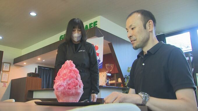 ゴルフ練習場でかき氷？「びっくりマウンテン」「気楽に来れて穴場」夏場で客足遠のくも併設カフェは大盛況|TBS NEWS DIG
