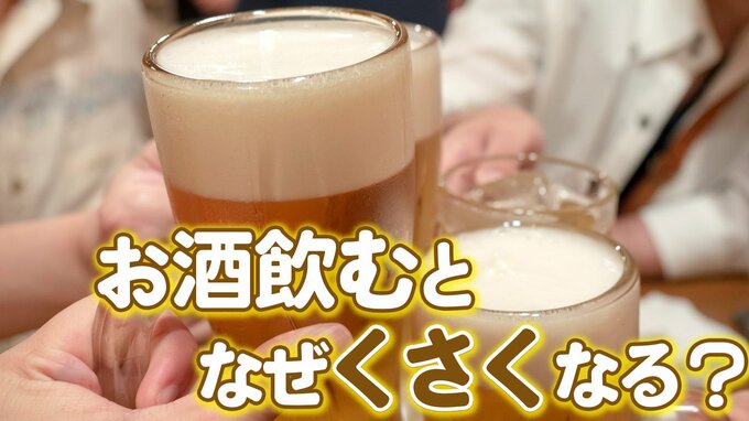 お酒飲むとくさくなるのは“ガス”が原因だった　翌日に残さない口臭対策|TBS NEWS DIG