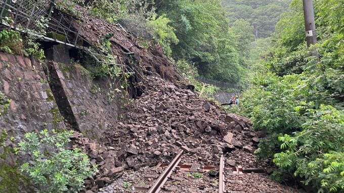 斜面崩壊のJR土讃線　11日（木）は始発列車からの運転再開見込み　|TBS NEWS DIG