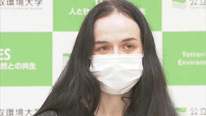 「戦闘機が私の家の上を飛んでいました…」ウクライナ避難民が到着　大学で研究続ける　|　BSSニュース | BSS山陰放送