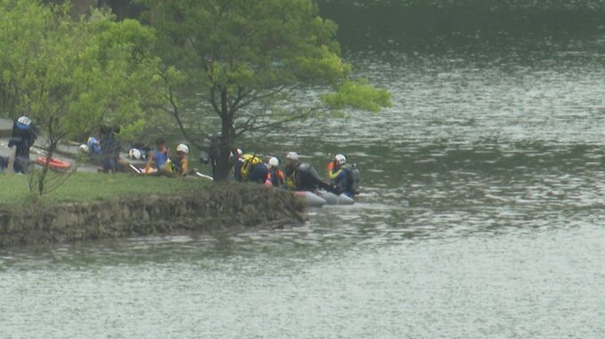 緑川ダム湖で転落した車を発見　車の中から男性の遺体が見つかる　熊本・美里町　|　熊本のニュース｜RKK NEWS｜RKK熊本放送