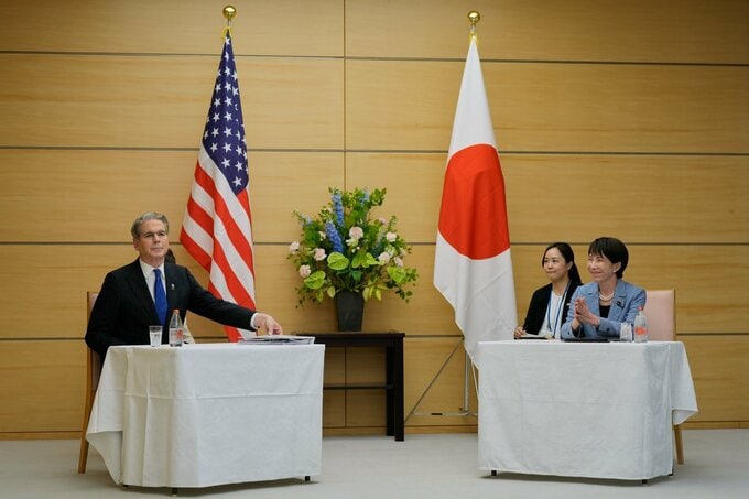 日本経済のファンダメンタルズは強固－米財務長官が高市首相に表明