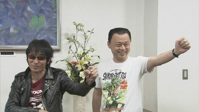 「ロッケンロール！」知事にロック魂注入！　ギターウルフ・セイジさんが島根県庁訪ね、フェスPR　島根・松江市|TBS NEWS DIG