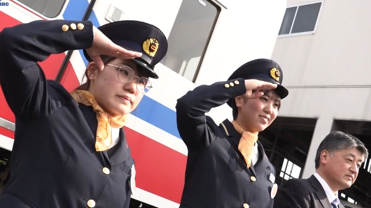 三陸鉄道・1日で開業40周年の節目に3人入社 岩手・宮古市 | TBS NEWS DIG