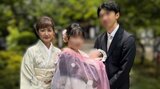 【古村比呂】初孫とお宮参り “チョッちゃんバァバはお嫁さんのお母様とコラボ” 受け継いだ祝い着にケープを縫ってお祝い|TBS NEWS DIG