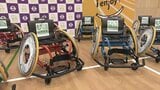 「楽しい！」「速い！」　屋内外で動き回れる車いす　小学生がリレーや鬼ごっこを体験　廿日市市で贈呈式　広島　|　RCC NEWS | 広島ニュース | RCC中国放送