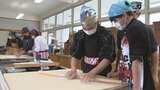 豊後高田市の中学生が寒晒しそば打ちを体験 大分 | 大分のニュース|OBS NEWS|大分放送