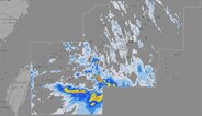 【大雨情報】先島諸島で“警報級”のおそれ 1時間に50mm、激しい雨のところも 熱帯低気圧の影響で大気不安定に 沖縄【雨と風のシミュレーション】 | 富山のニュース|天気・防災|チューリップテレビ