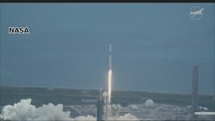 【速報】油井亀美也宇宙飛行士を乗せた宇宙船が打ち上げ| TBS CROSS DIG with Bloomberg