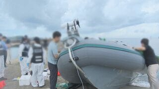 ゴムボートで韓国・済州島に密入国か 中国人6人を摘発| TBS CROSS DIG with Bloomberg