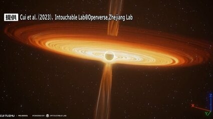 ブラックホール ブラックホールが自転⁉ 証拠発見の国際研究チームが岩手・奥州市の国立