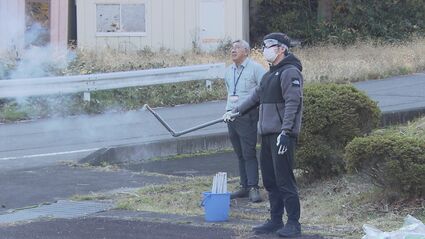 クマを花火で追い払い 自治体職員の講習会 専門家が指導 福島 | 福島の
