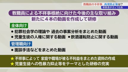 教職員の不祥事相次ぐ】佐藤県教育長が会見 コンプライアンス研修や