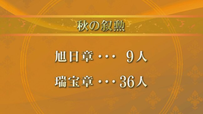 秋の叙勲 富山県内からは45人 前富山市長の森雅志さんら 様々な分野で長年にわたり功績|TBS NEWS DIG