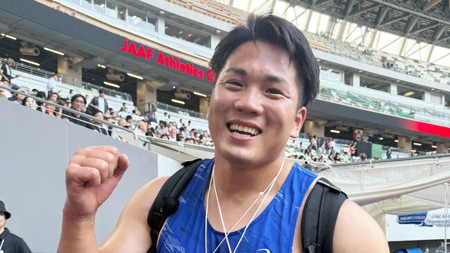 ハンマー投・福田翔大が2年ぶり3度目のV「暴れるくらいに嬉しかった」開催国枠で代表入りへ前進【陸上・日本選手権】|TBS NEWS DIG