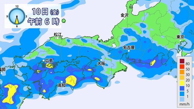 【警報級の大雨の可能性も】10日(金)にかけて落雷や竜巻などの激しい突風 急な強い雨に注意 西日本・東日本|TBS NEWS DIG