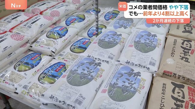去年12月のコメ「相対取引価格」は3万6075円 前の月より下落も高止まり続く|TBS NEWS DIG