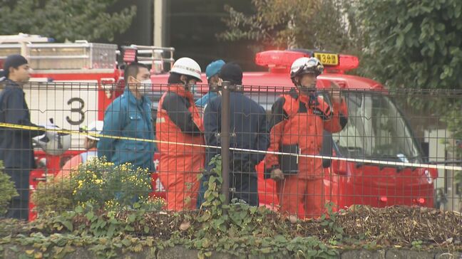 「学校が燃えている」諏訪市の中学校で火事　倉庫2棟が焼ける　けが人はなし　長野|TBS NEWS DIG