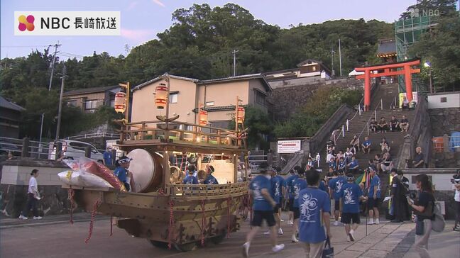 長崎くんち稽古を長崎市長が激励「長崎の魅力を思う存分発揮していただければ」|TBS NEWS DIG