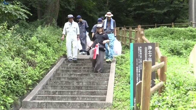 岩手県立宮古高等技術専門校の学生たちが市内の観光地で清掃ボランティア|TBS NEWS DIG