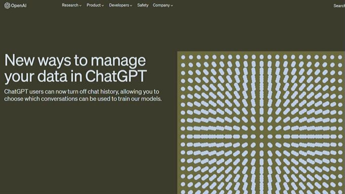 「チャットGPT」に対話履歴残さない新機能、個人情報保護への懸念に対応か|TBS NEWS DIG