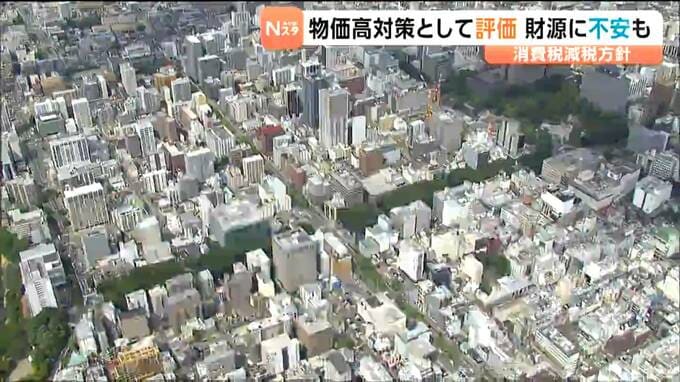 食料品の消費税「2年間限定で1%」みんなの意見は？仙台の街で聞いてみた|TBS NEWS DIG