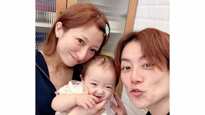 【 杉浦太陽 】笑顔の夢空ちゃんと一緒に親子3ショットを公開「ユメちゃんのSmile Again」|TBS NEWS DIG