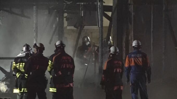 石川・中能登町春木で納屋が全焼する火事 けが人なし|TBS NEWS DIG