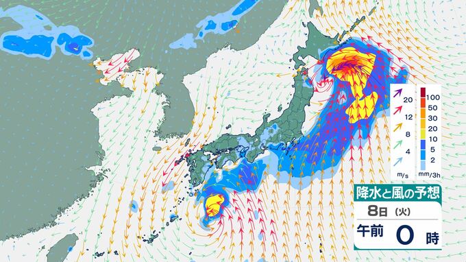 【警報級大雨のおそれ】気象庁の最新週間天気予報（9月8日〜14日）　前線や暖かく湿った空気の影響で東日本・西日本で10日にかけ大雨に…9月17日にかけての雨風シミュレーション【気象庁7日発表】|TBS NEWS DIG