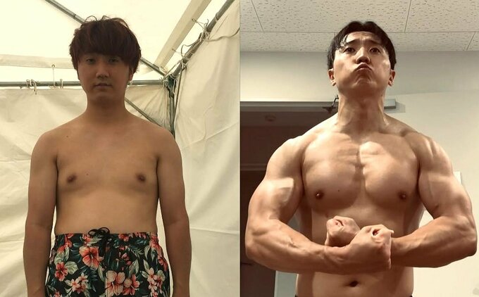 【 コロチキ・西野 】 「筋トレ開始から2年」　筋肉激変のビフォーアフター画像に反響　「別人ですし、カッコ良すぎます」|TBS NEWS DIG