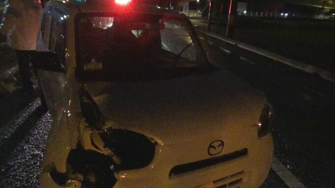 酒を飲んで車を運転し中央分離帯に衝突 金沢市の60代の男を現行犯逮捕|TBS NEWS DIG