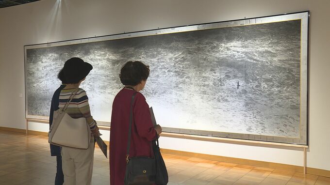 宇部市出身の日本画家　馬場良治展　6月29日まで|TBS NEWS DIG