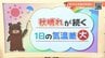 10月スタートは広く秋晴れ　1日の気温差大　愛媛　|　愛媛のニュース - Nスタえひめ｜あいテレビは6チャンネル