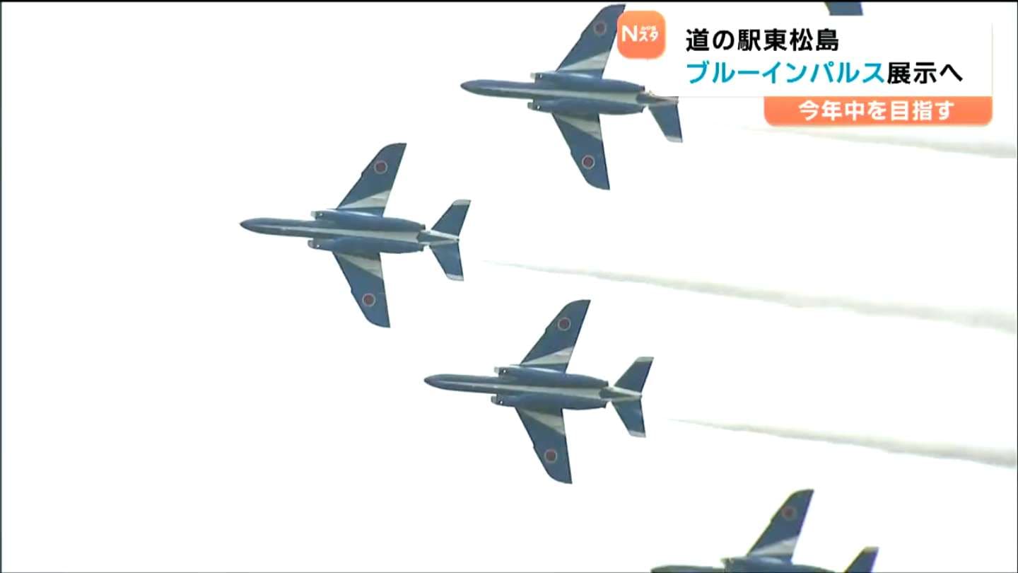 激レア”「ブルーインパルス」がいつでも見られる！道の駅東松島で2025