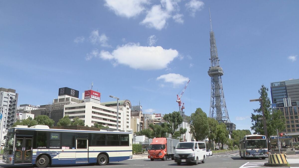 名古屋の予想最高気温は37℃ 三重には熱中症警戒アラート 東海地方は各地で35℃以上の｢猛暑日｣に こまめな水分や塩分補給など対策を
