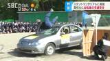 スタントマンが自転車事故の怖さをリアルに再現　高校生に交通安全の大切さを訴える　長野・下諏訪町|TBS NEWS DIG