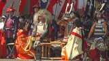 武田家終焉の地・甲州市大和町で開催 武田勝頼公まつり|TBS NEWS DIG