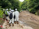 下郷町の県道、通行止め続く　記録的大雨で土砂崩れ　国道121号と大内宿方面結ぶ道　福島　|　福島のニュース│TUF