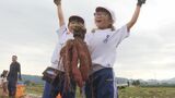 自ら植えたサツマイモ　小学生が収穫体験　福島・会津若松市　|　福島のニュース│TUF