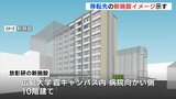 原爆放射線の影響調べる「放射線影響研究所」　移転先の新施設イメージ公表　着工遅れるも完成時期に変更なし　広島　|　RCC NEWS | 広島ニュース | RCC中国放送