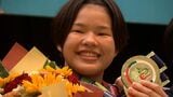 高校2年生の白金里桜選手 「世界カデ柔道選手権大会」52キロ級優勝を報告 3回戦から決勝まですべて一本勝ち【岡山】 | 岡山・香川のニュース | 天気 | RSK山陽放送