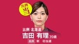 速報【比例北海道ブロック】吉田有理氏(自民・新)が当選 衆議院選挙2026 | 北海道のニュース|HBC北海道放送