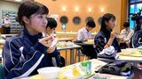 地元特産の乾しいたけの美味しさ伝えたい 中学生が給食で味や食感を楽しむ 大分・佐伯市 | 大分のニュース|OBS NEWS|大分放送