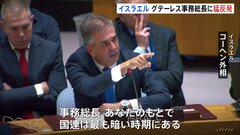 「あなたのもとで国連は最も暗い時期にある」イスラエル外相が国連グテーレス事務総長を批判　イスラエルとハマスの衝突をめぐり安保理会合| TBS CROSS DIG with Bloomberg