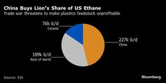 中国プラスチック工場に操業停止のリスク、米国産原料への高関税で| TBS CROSS DIG with Bloomberg